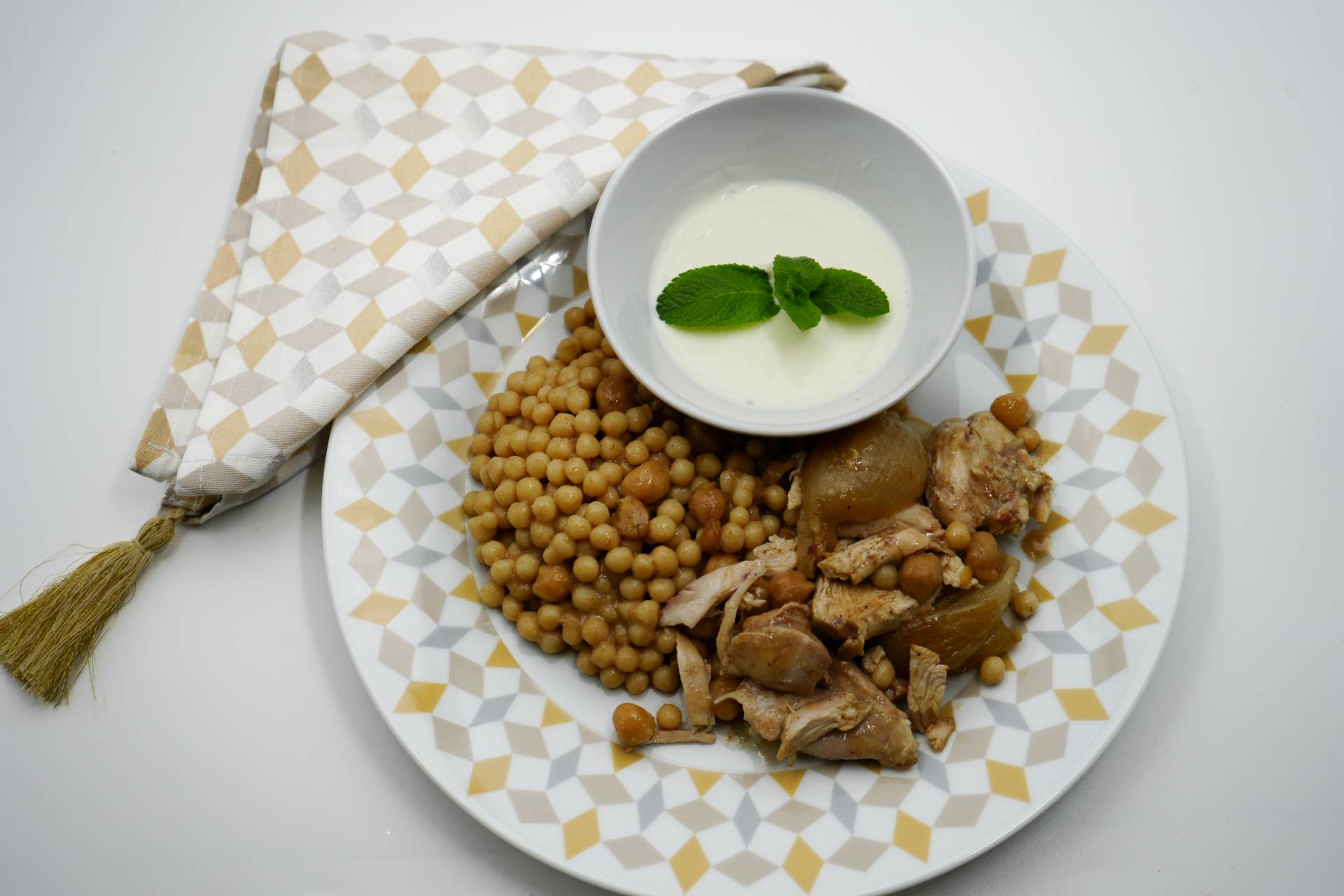 Chicken Moghrabieh