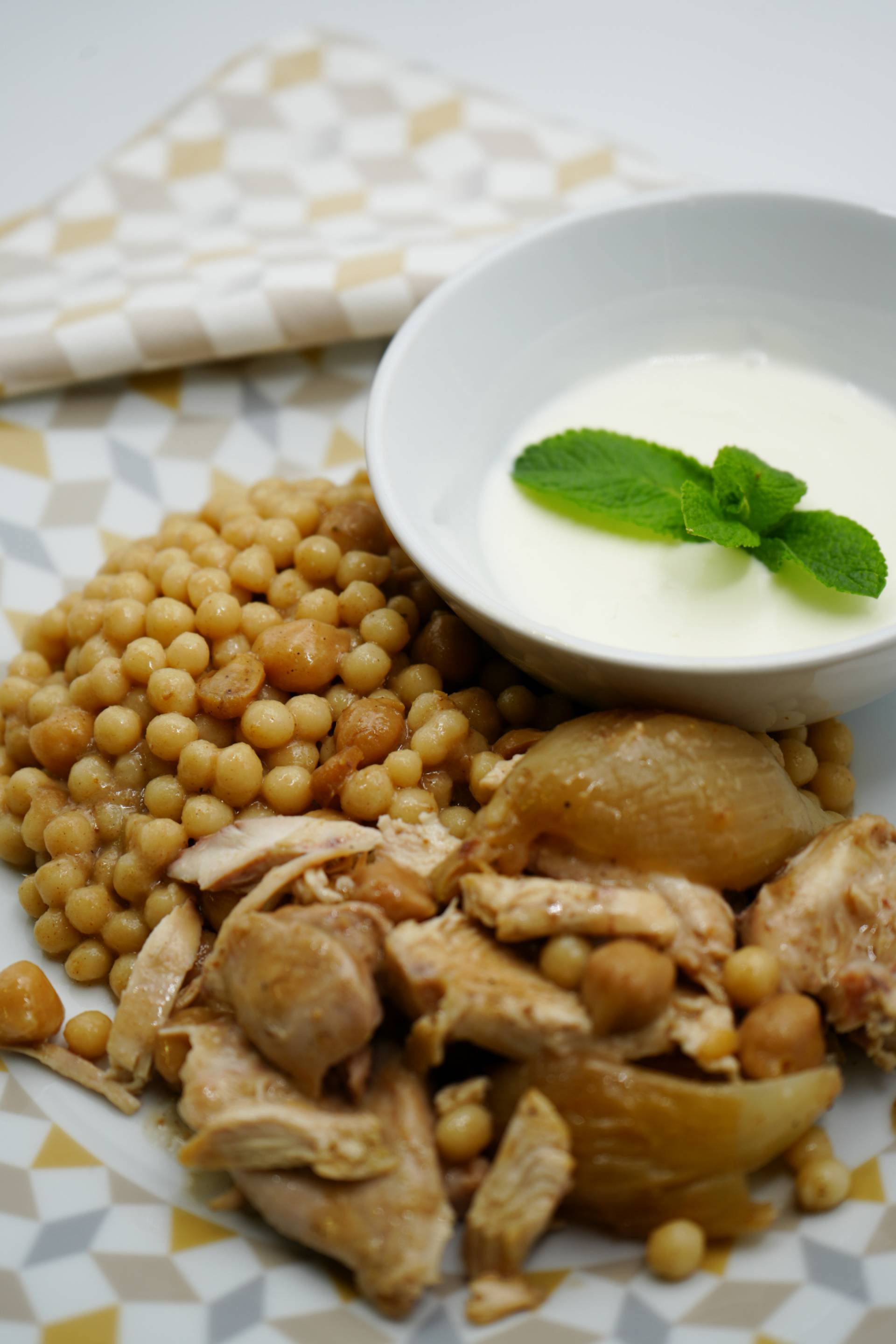 Chicken Moghrabieh