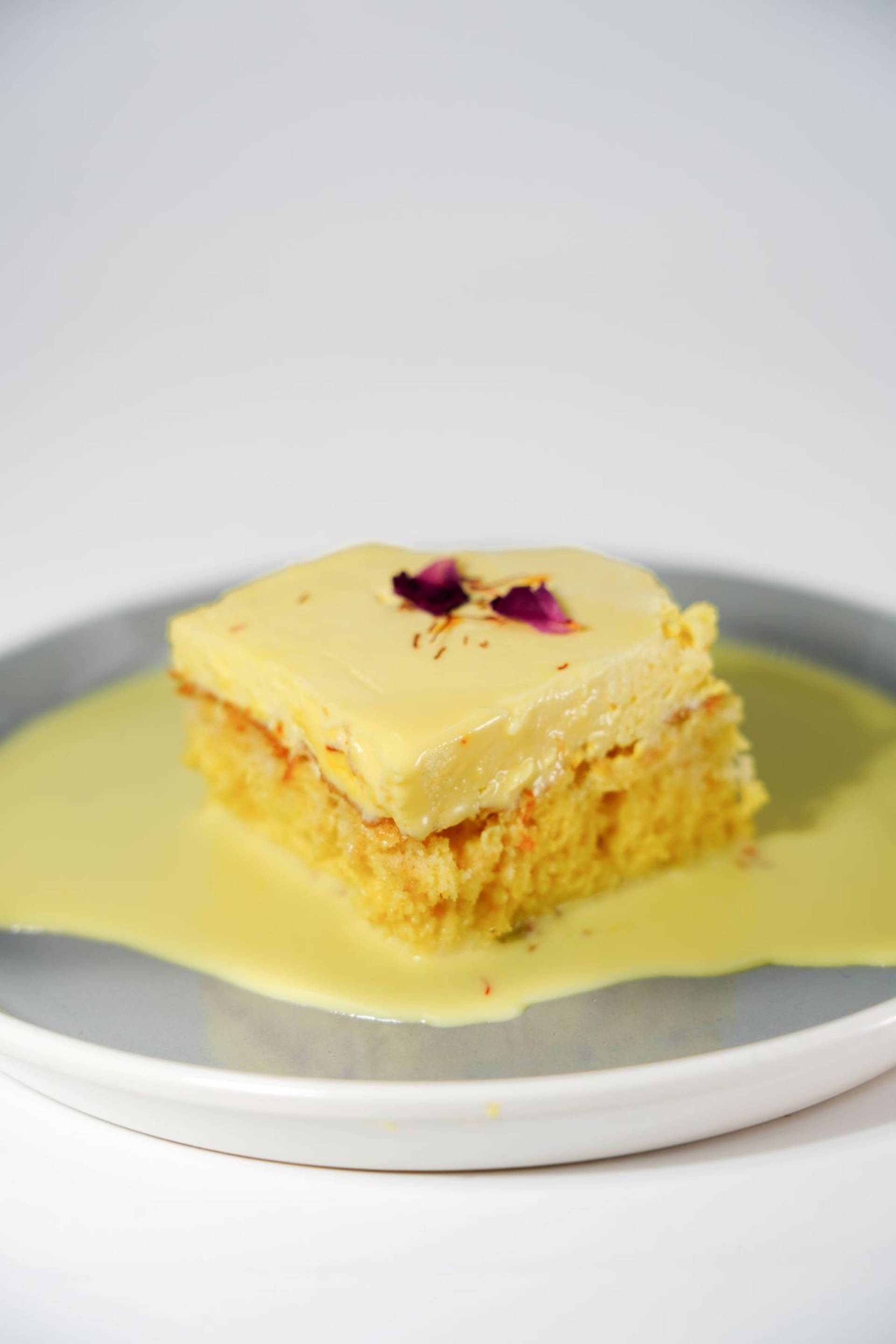 Saffron Milk Cake